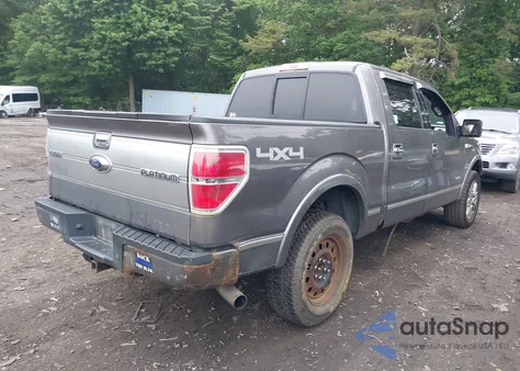 2014 Ford F-150 Platinum из США, поврежденный, VIN 1FTFW1ET5EFB67671